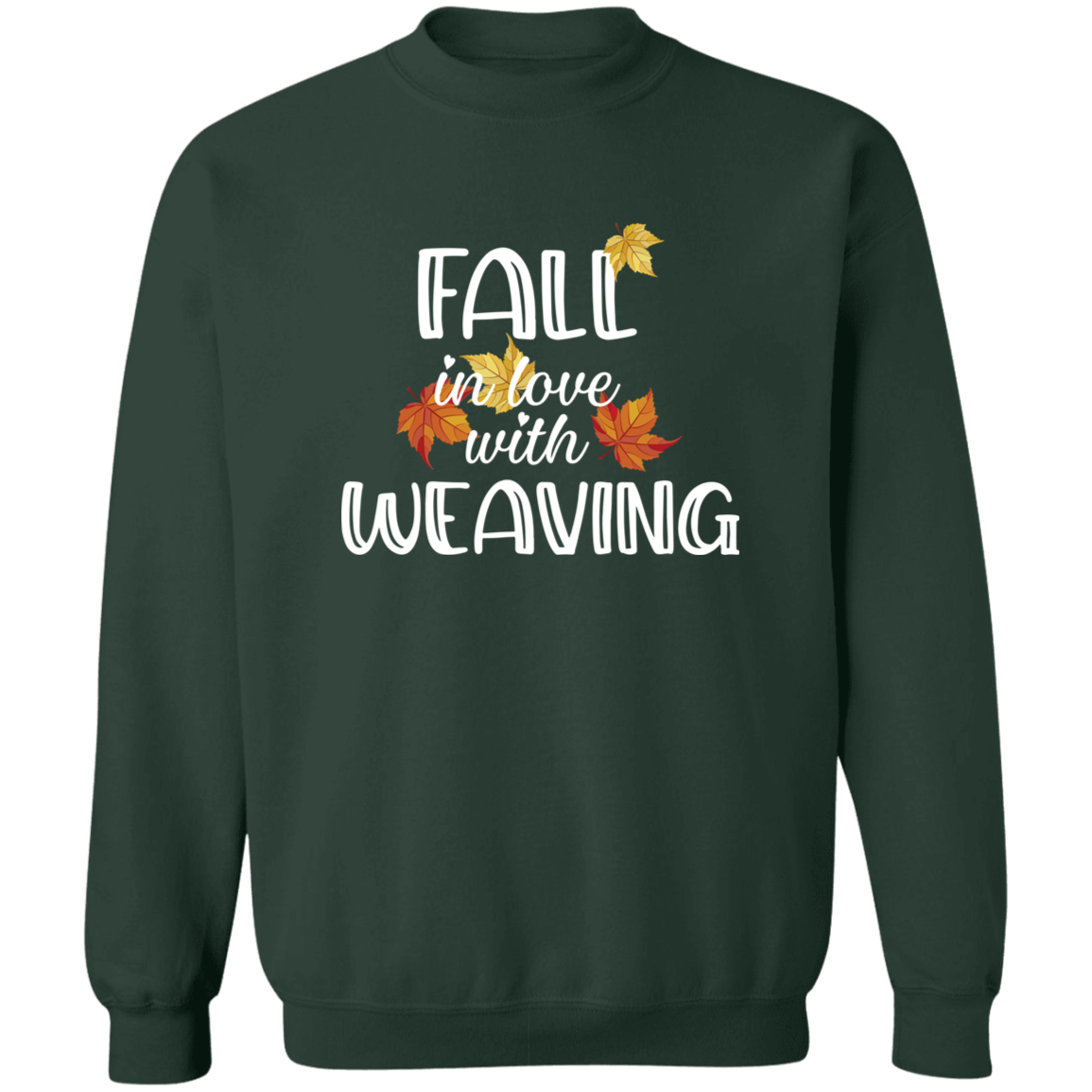 Fall in Love with Weaving Sweatshirt