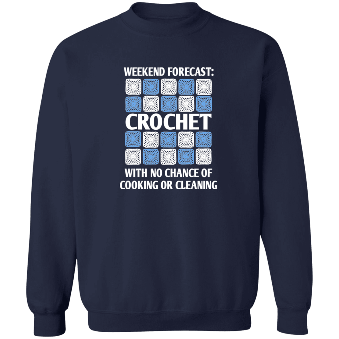 Weekend Forecast Crochet Sweatshirt