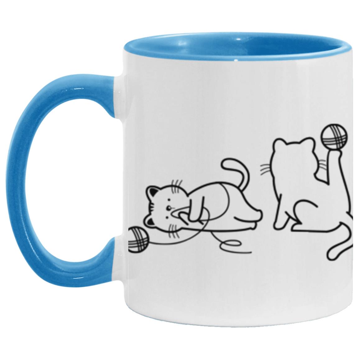 Cats & Yarn Mugs