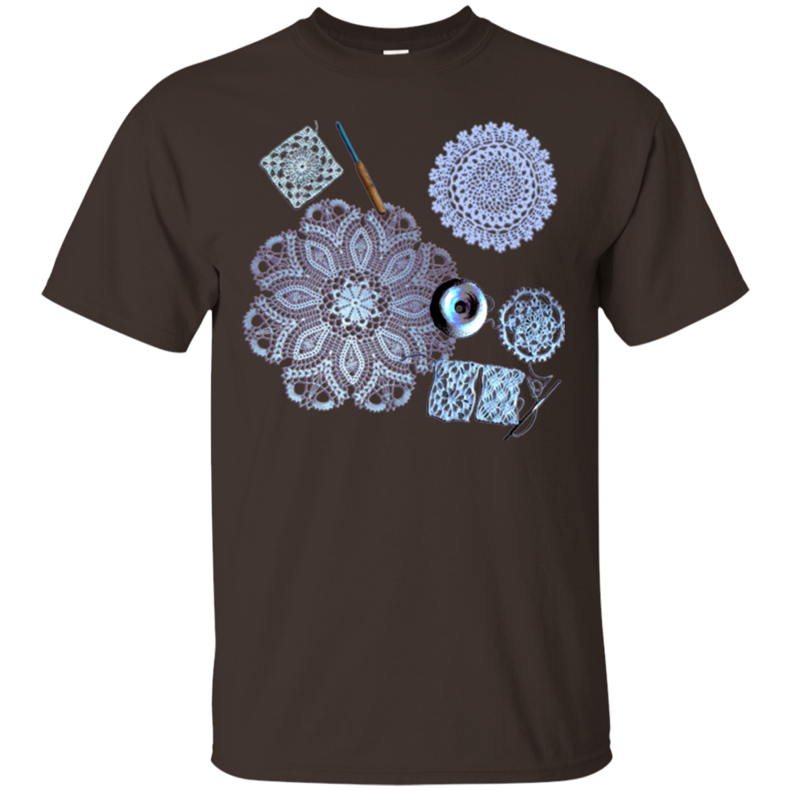 Crochet Collage Ultra Cotton T-Shirt