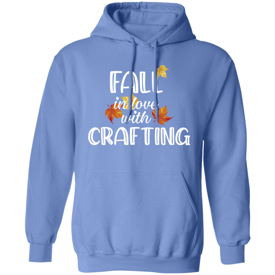 Fall in Love with Crafting Pullover Hoodie