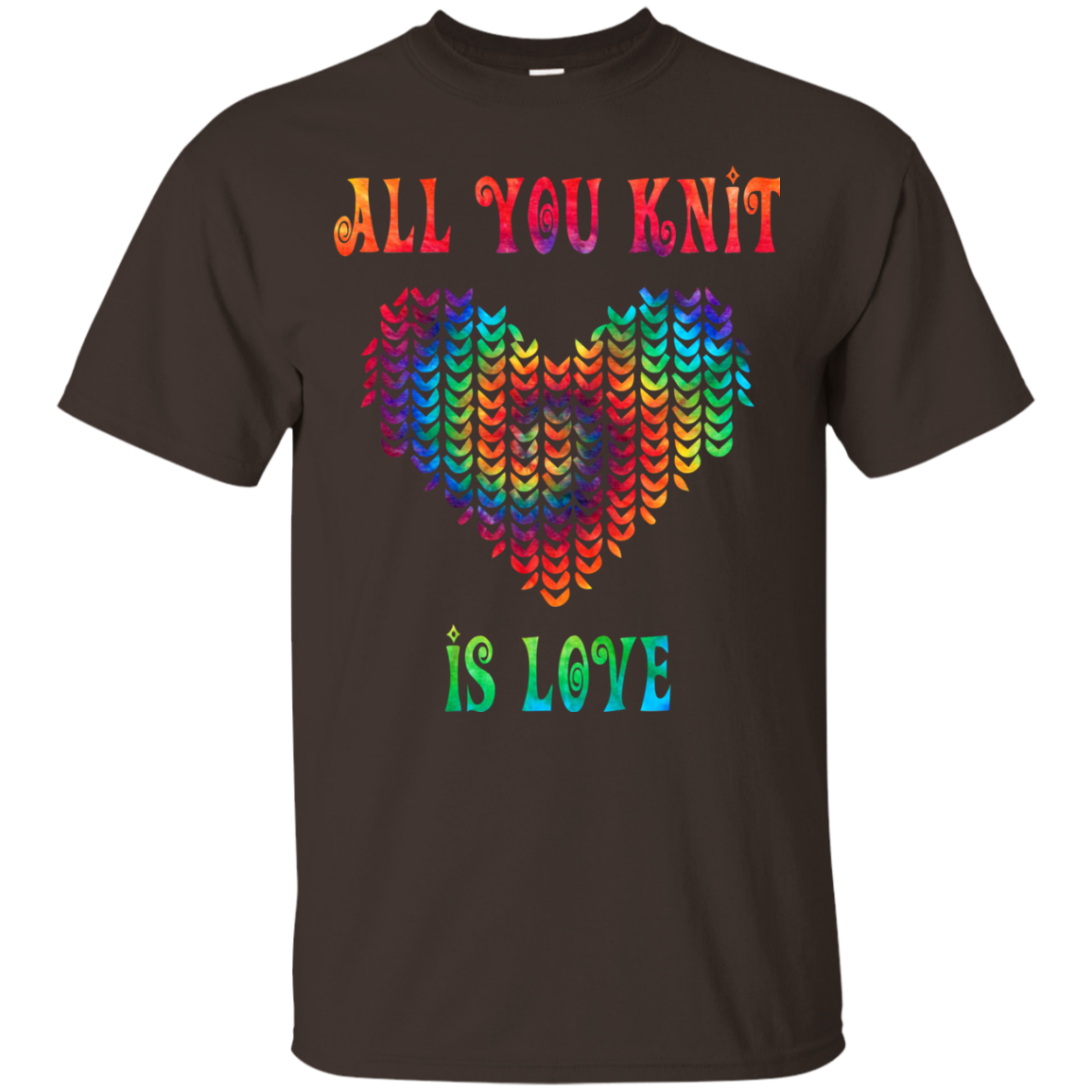 All You Knit Heart Ultra Cotton T-Shirt
