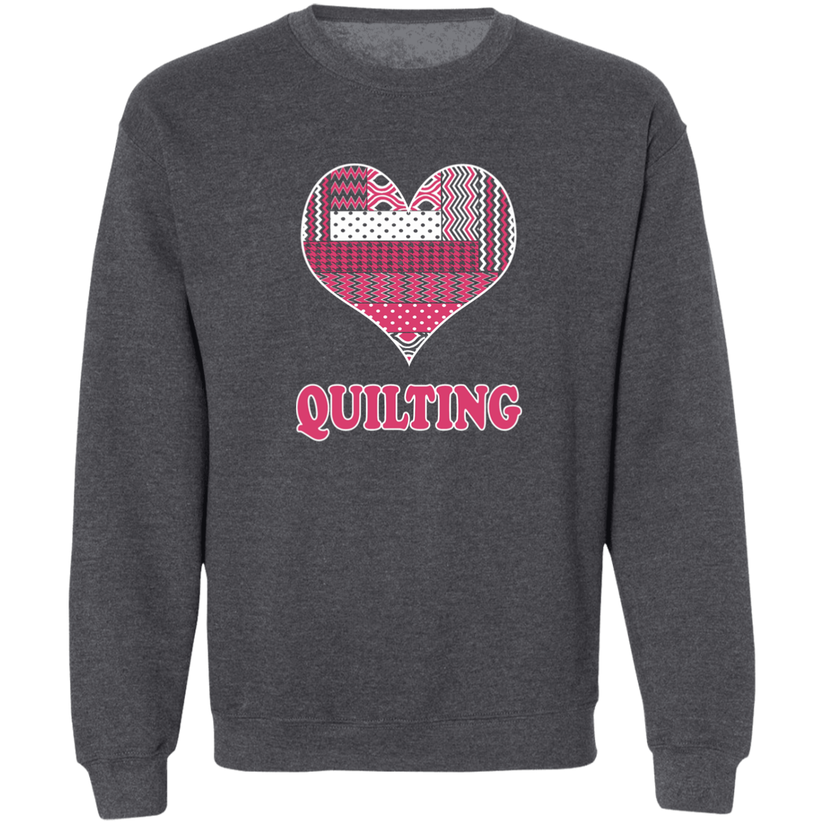 Heart Quilting Sweatshirt