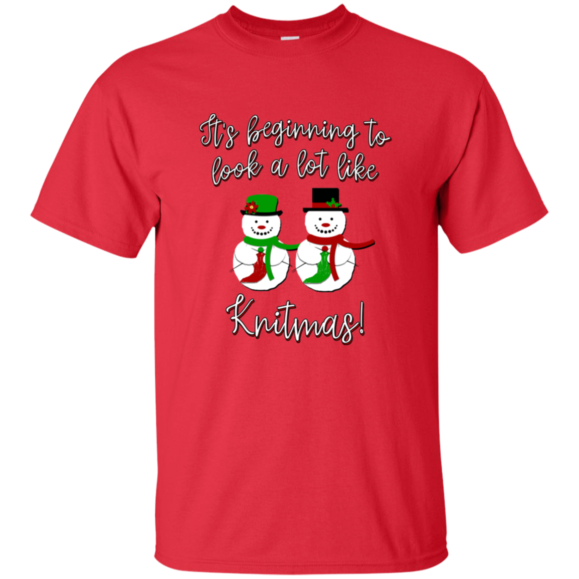 Knitmas Snow Couple Ultra Cotton T-Shirt