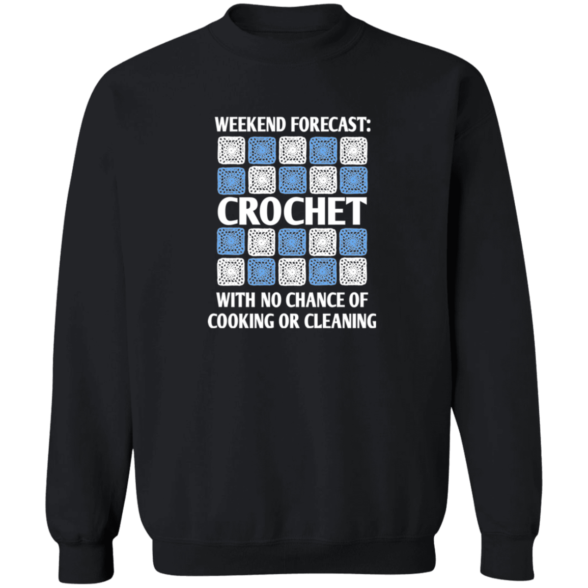 Weekend Forecast Crochet Sweatshirt