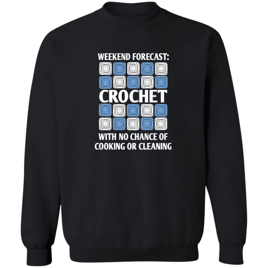 Weekend Forecast Crochet Sweatshirt