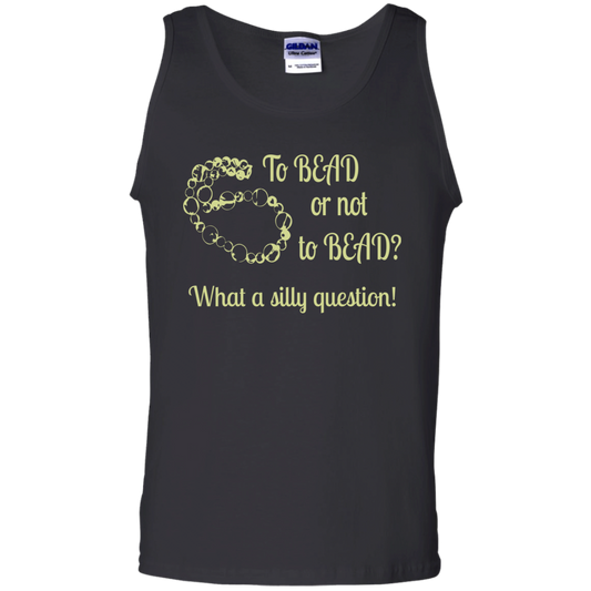 To Bead or Not To Bead Tank Top - Crafter4Life - 1
