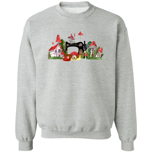Sewing Machine Mushroom Village Sweatshirt