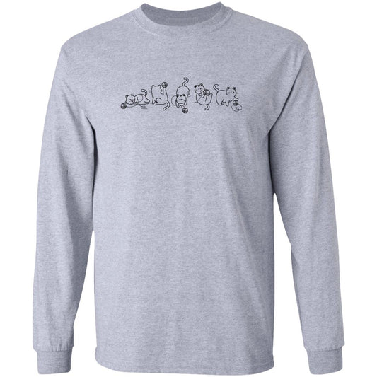 Cats & Yarn Long Sleeve T-Shirt