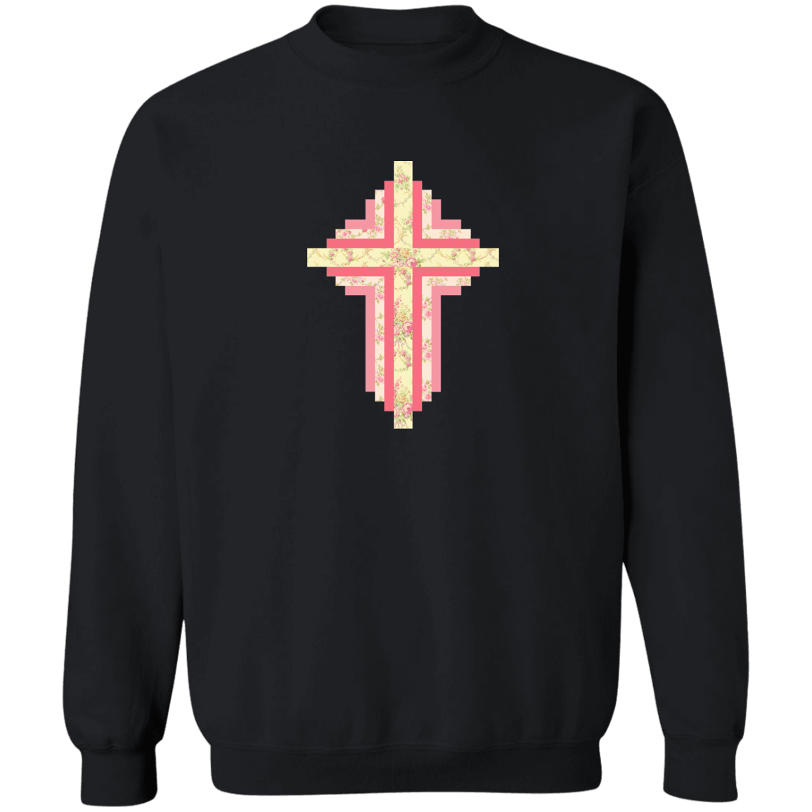 Patchwork Cross Sweatshirt