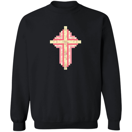 Patchwork Cross Sweatshirt