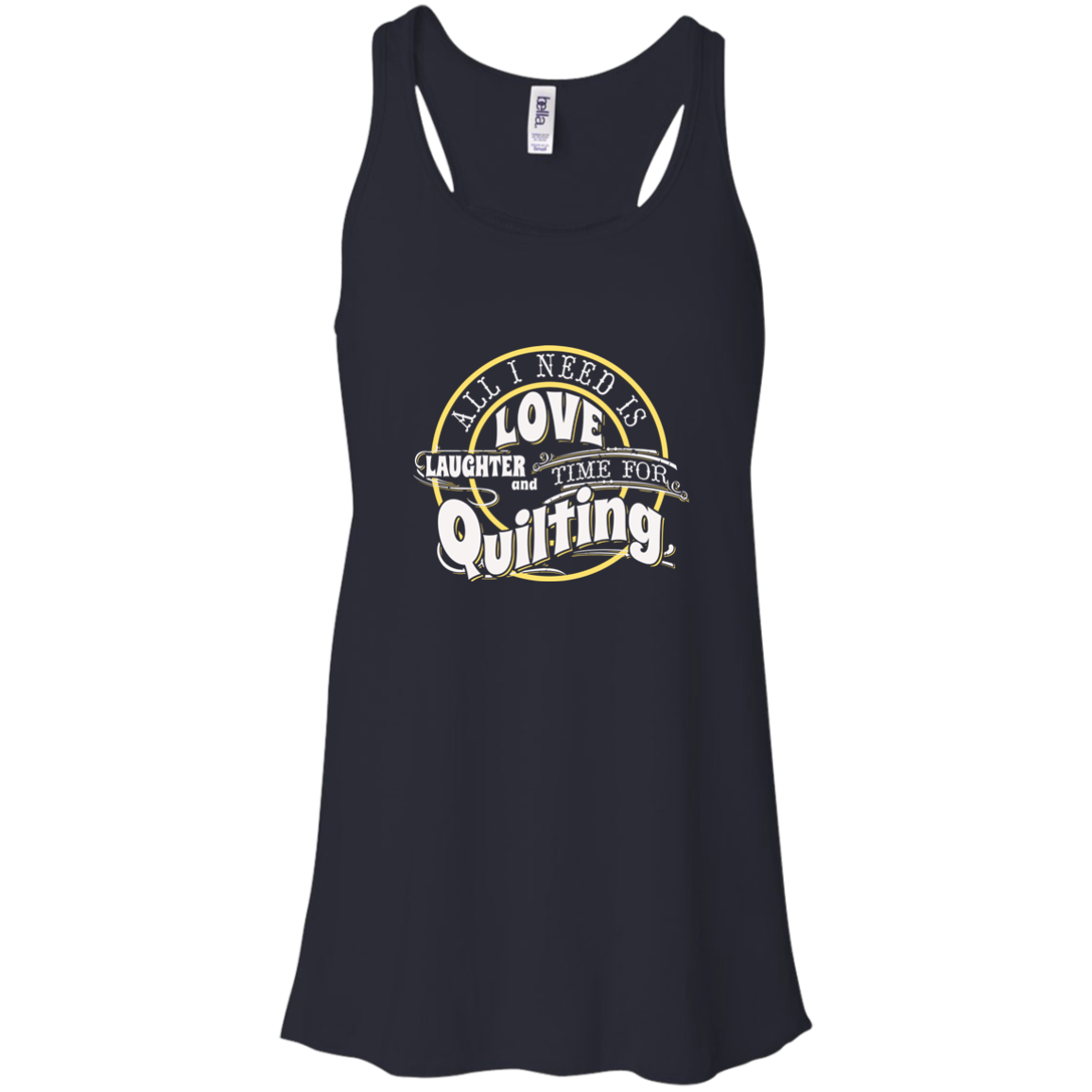 Time for Quilting Flowy Racerback Tank