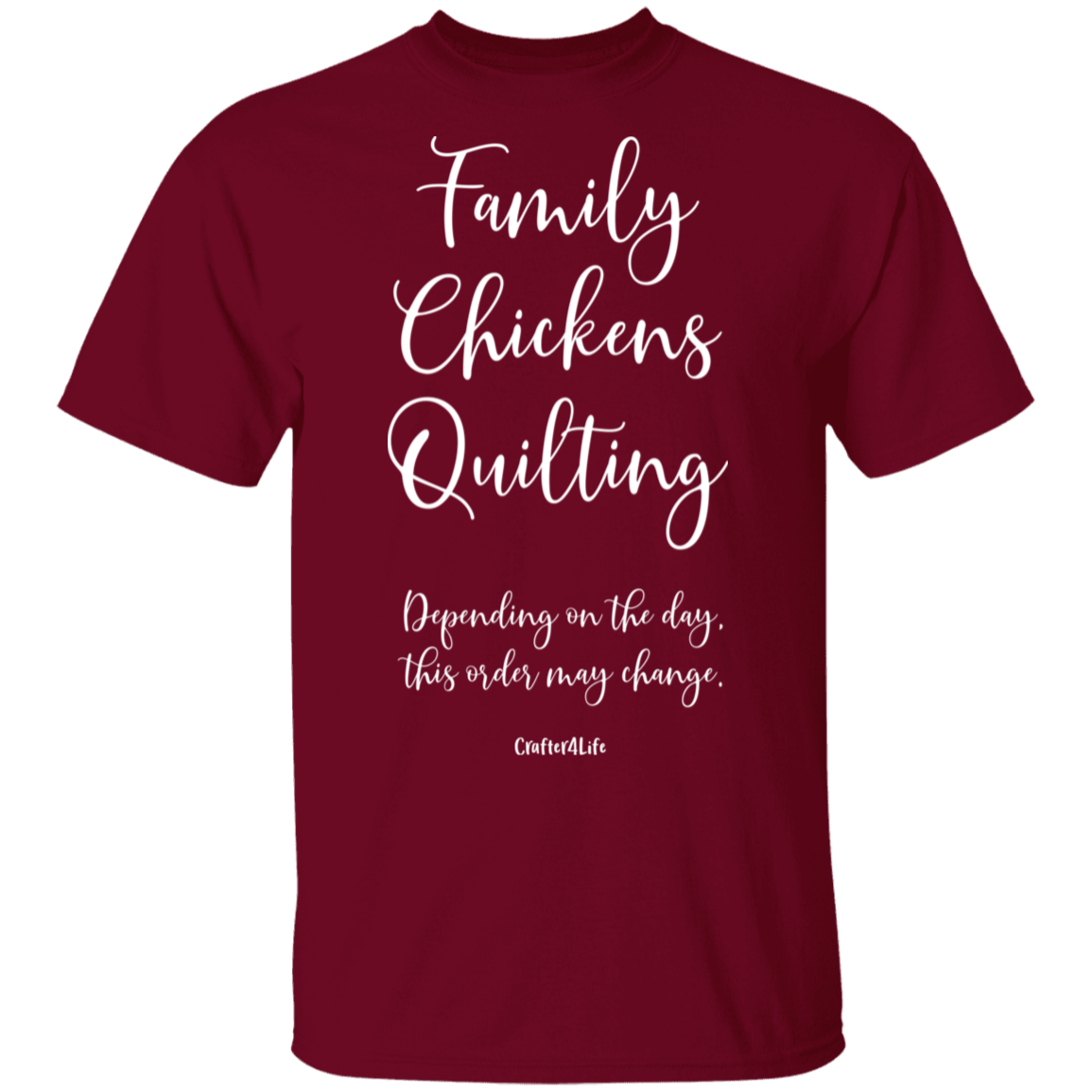 Family-Chickens-Quilting T-Shirt