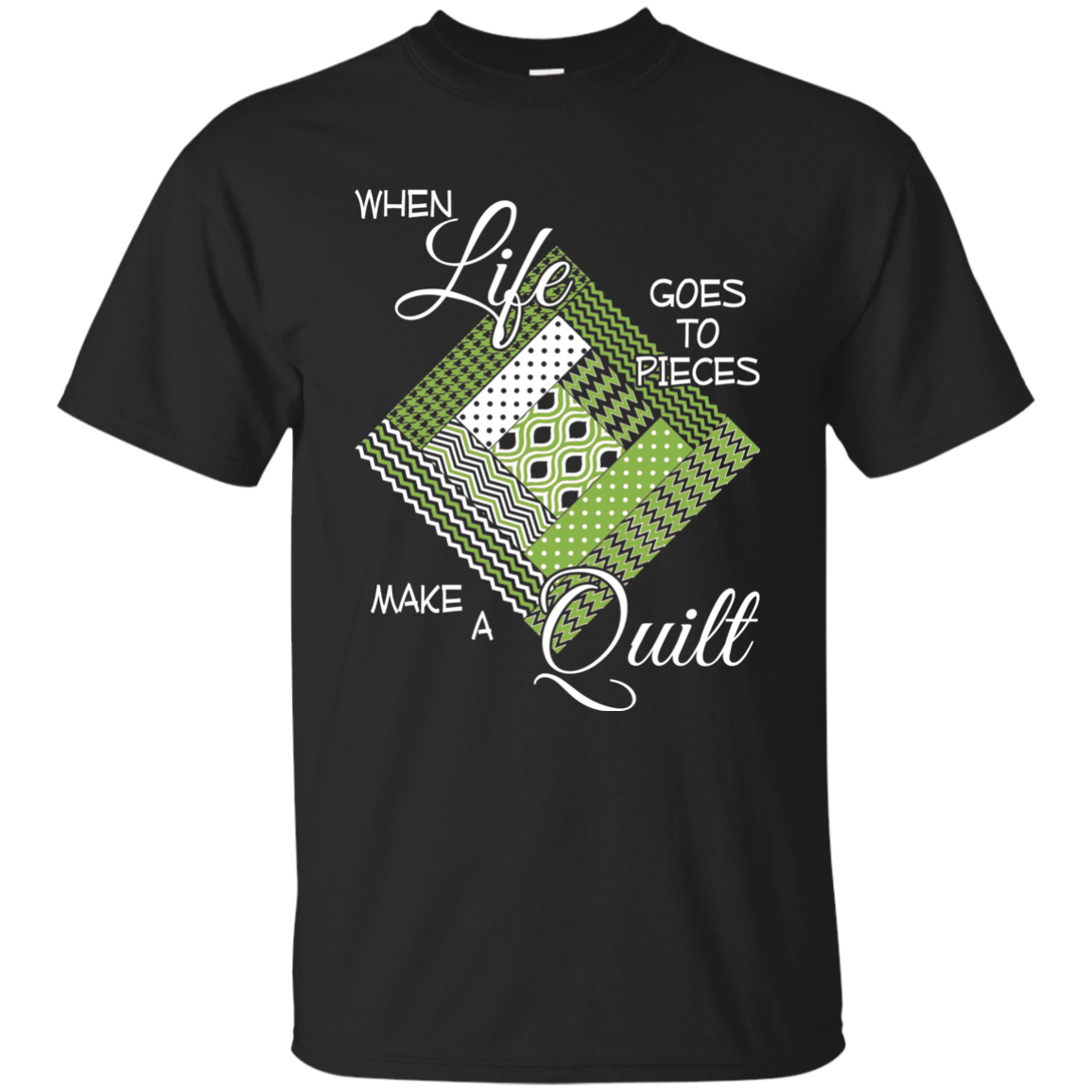 Make a Quilt (Greenery) Ultra Cotton T-Shirt