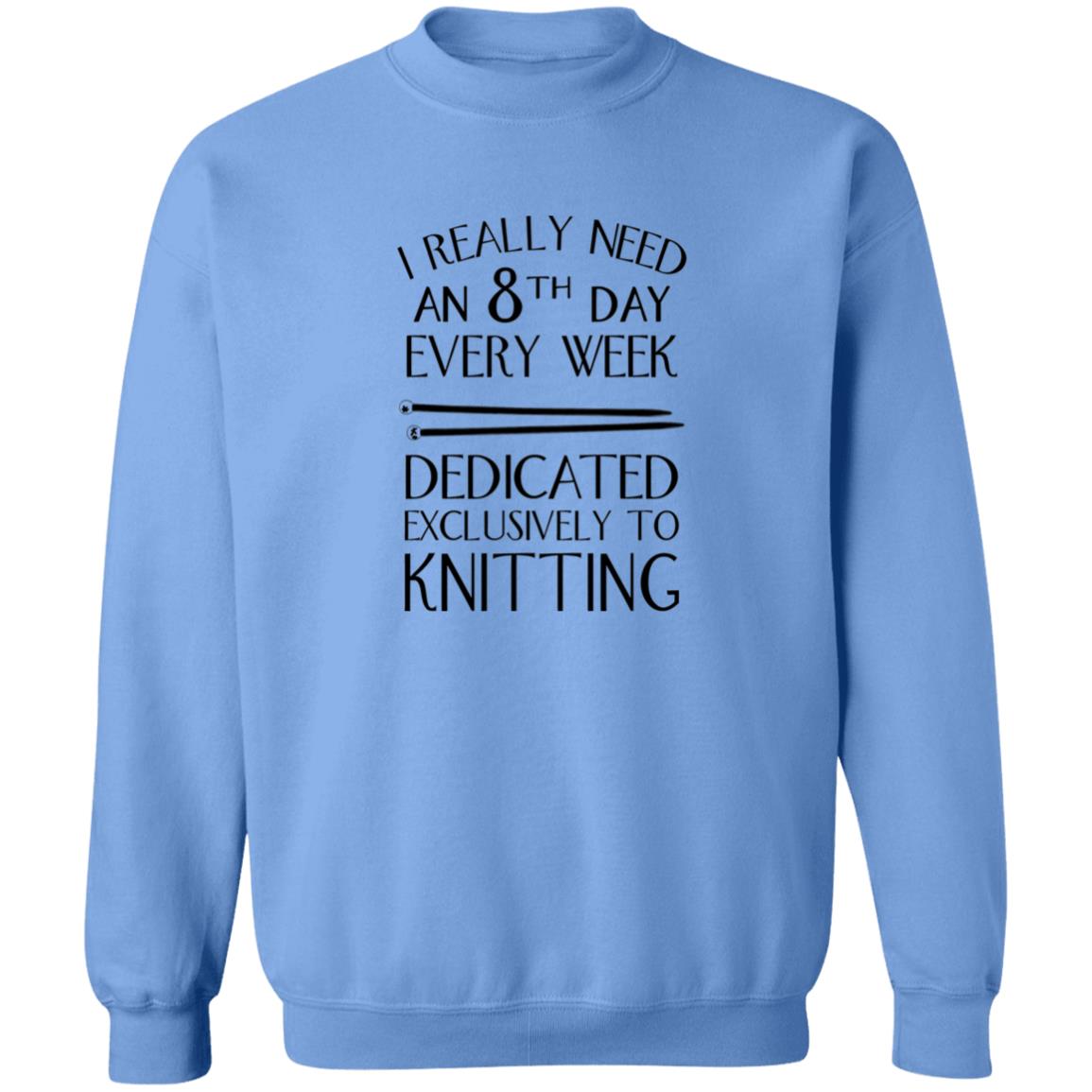 8th Day Knitting Sweatshirt
