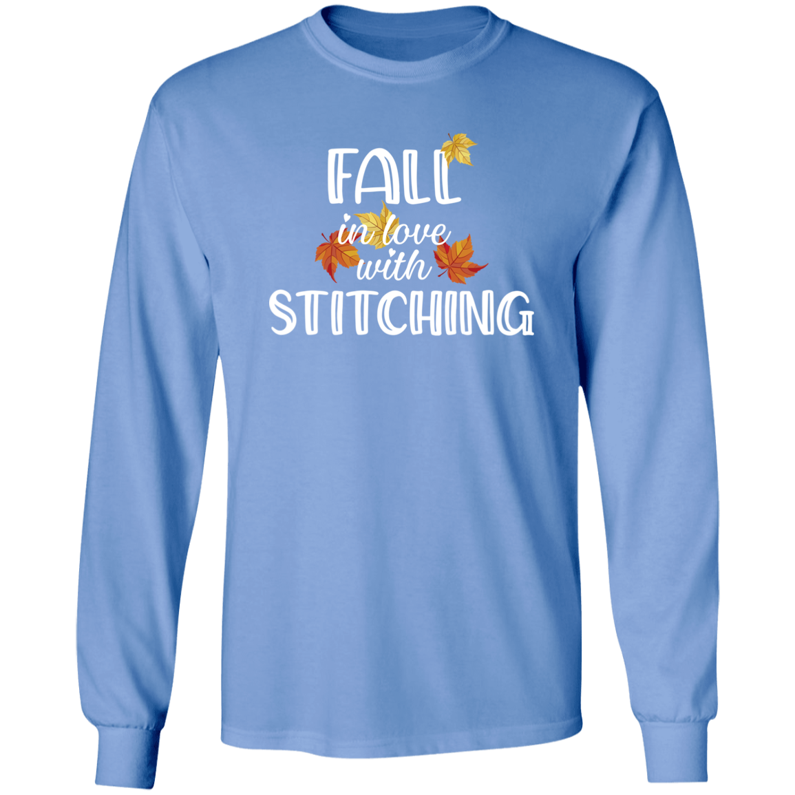 Fall in Love with Stitching LS Ultra Cotton T-Shirt