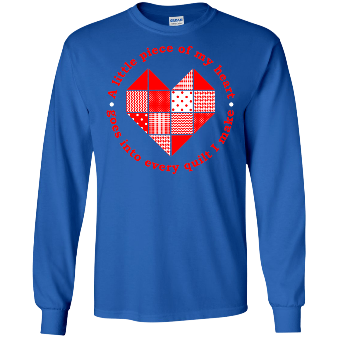 Piece of My Heart (Quilt) LS Ultra Cotton T-Shirt