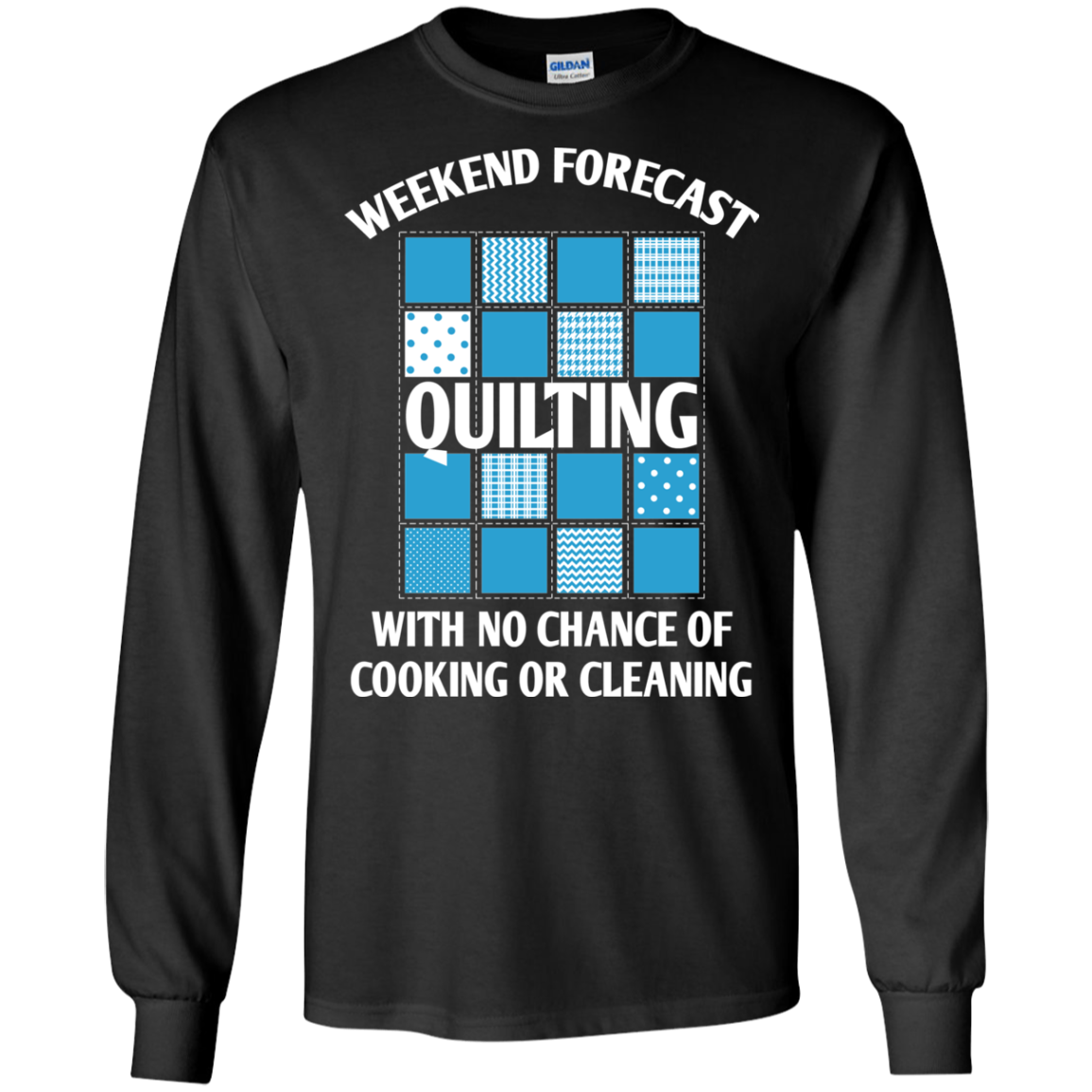 Weekend Forecast Quilting LS Ultra Cotton T-Shirt