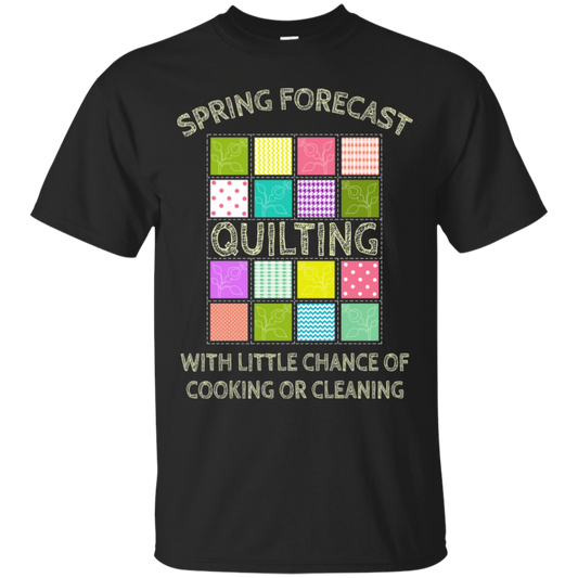 Spring Forecast:  Quilting Unisex T-Shirts
