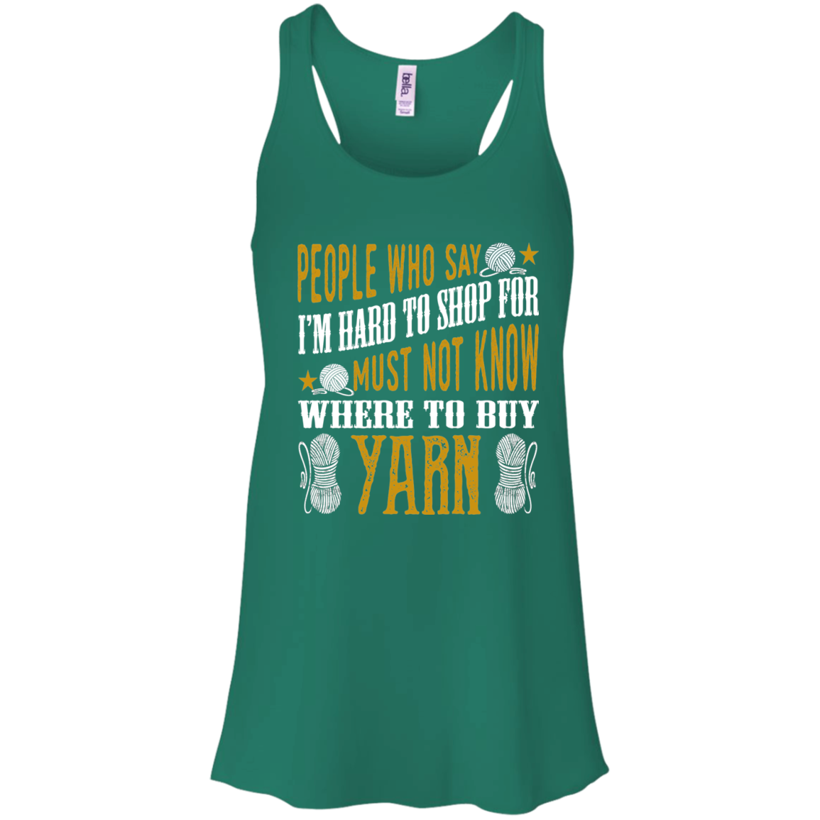 Where to Buy Yarn Flowy Racerback Tank
