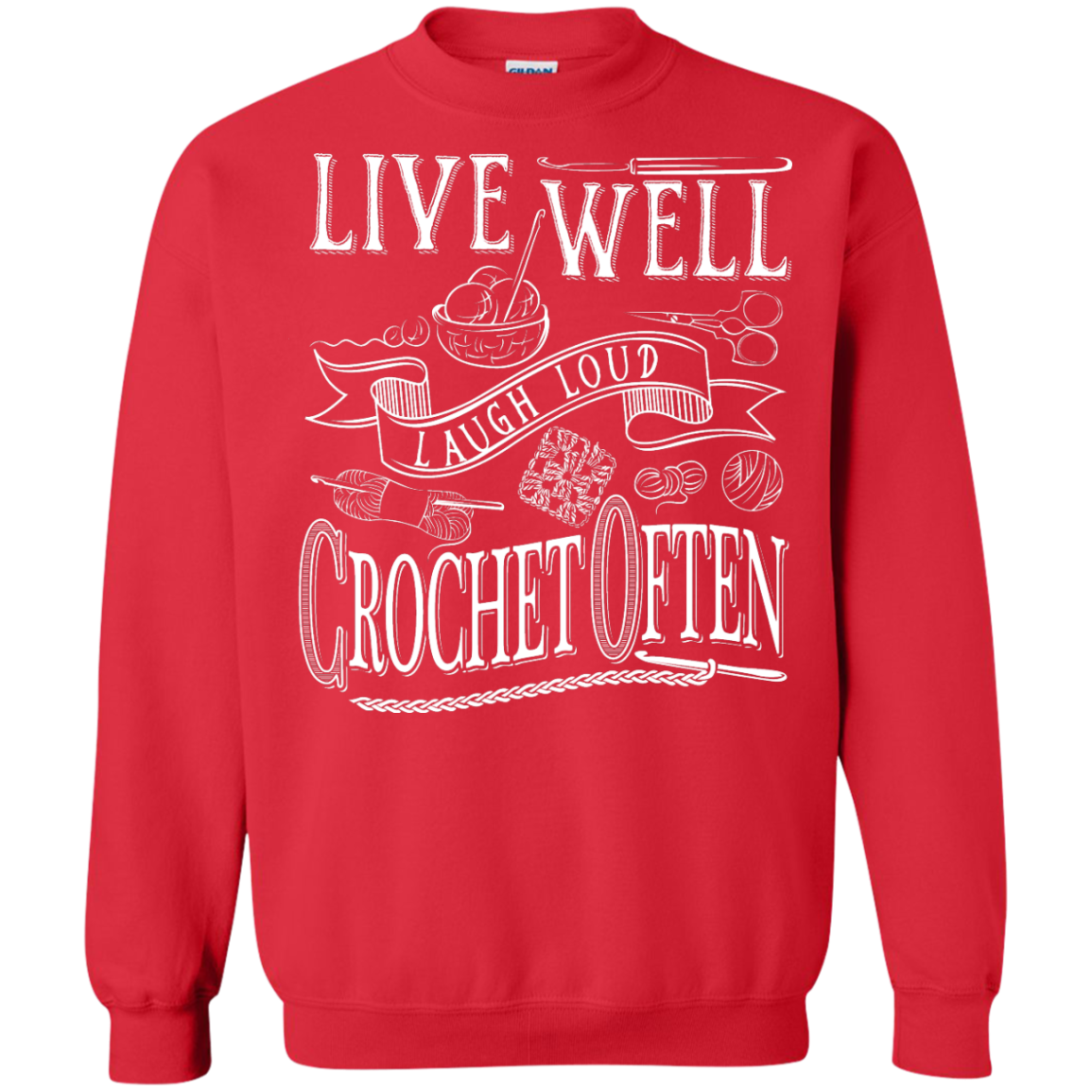 Crochet Often Crewneck Sweatshirts - Crafter4Life - 4
