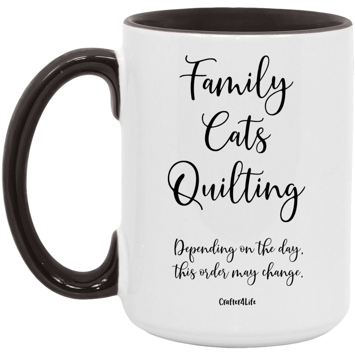 Family-Cats-Quilting Mugs