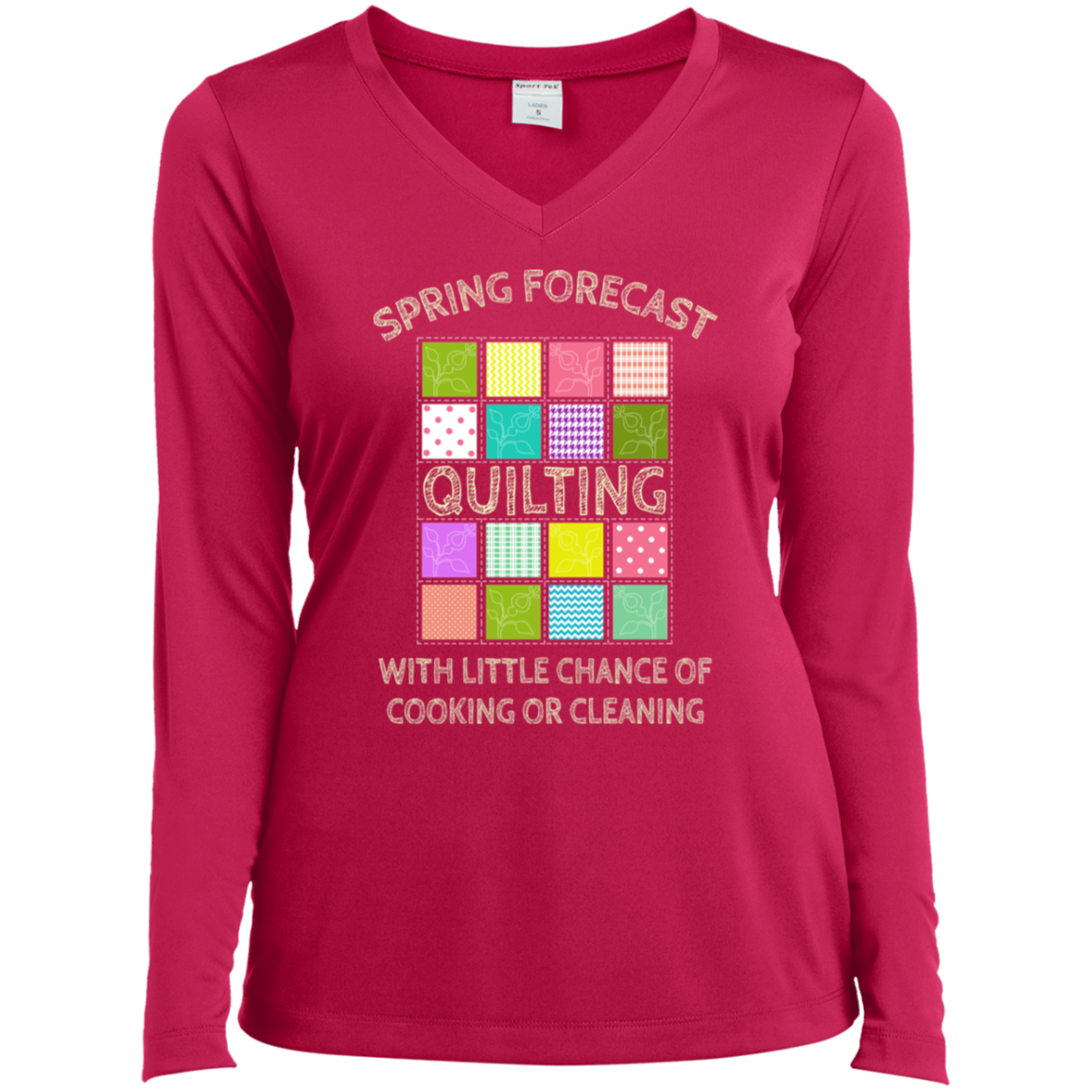 Spring Forecast: Quilting Ladies Long Sleeve Shirts