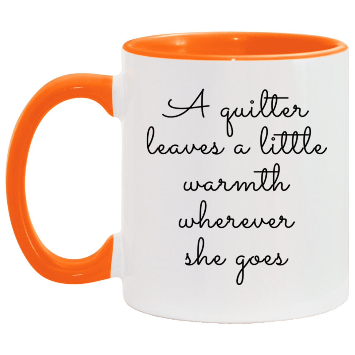 A Quilter Leaves a Little Warmth Mugs