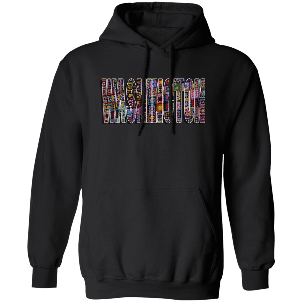 Washington Crochet Pullover Hoodie