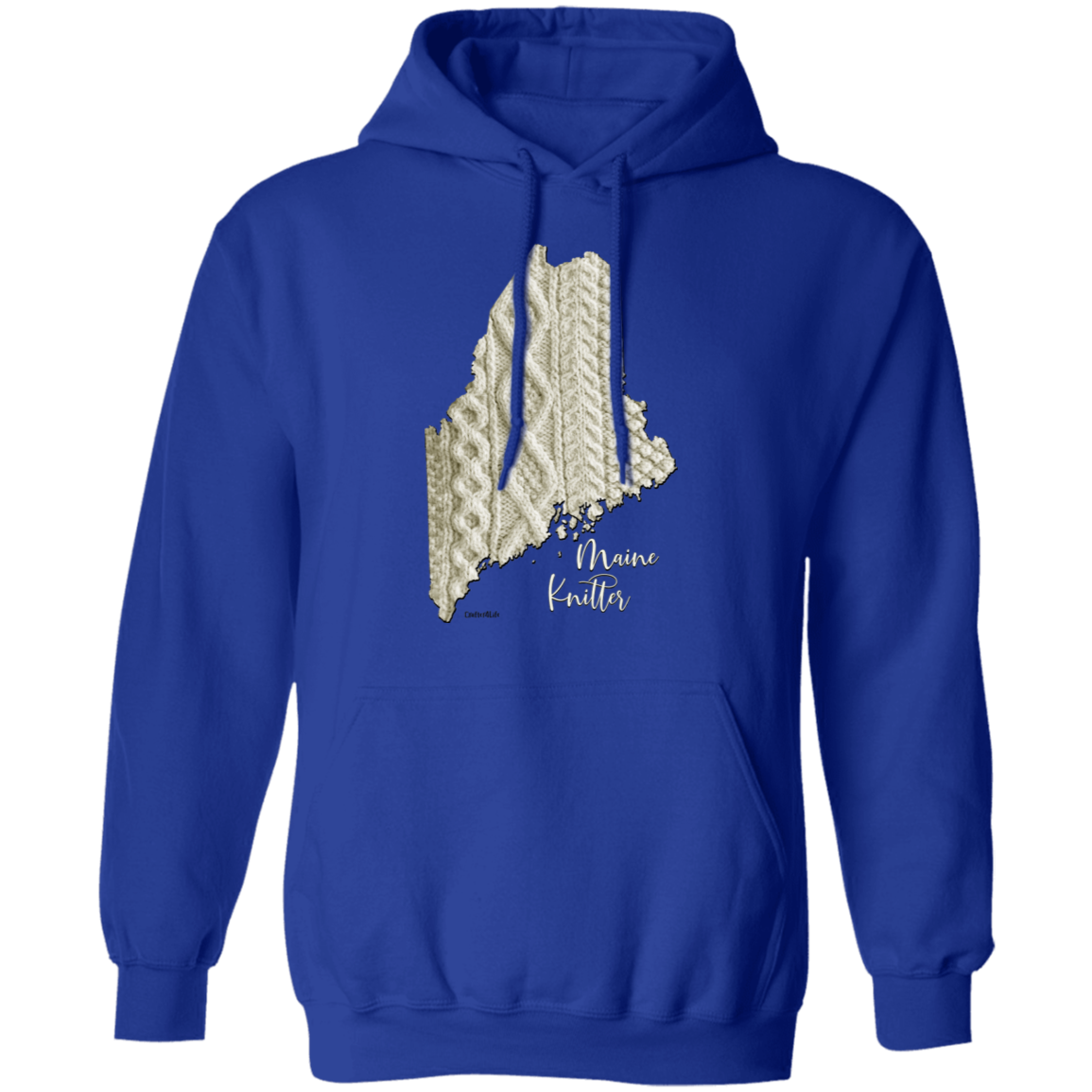 Maine Knitter Pullover Hoodie