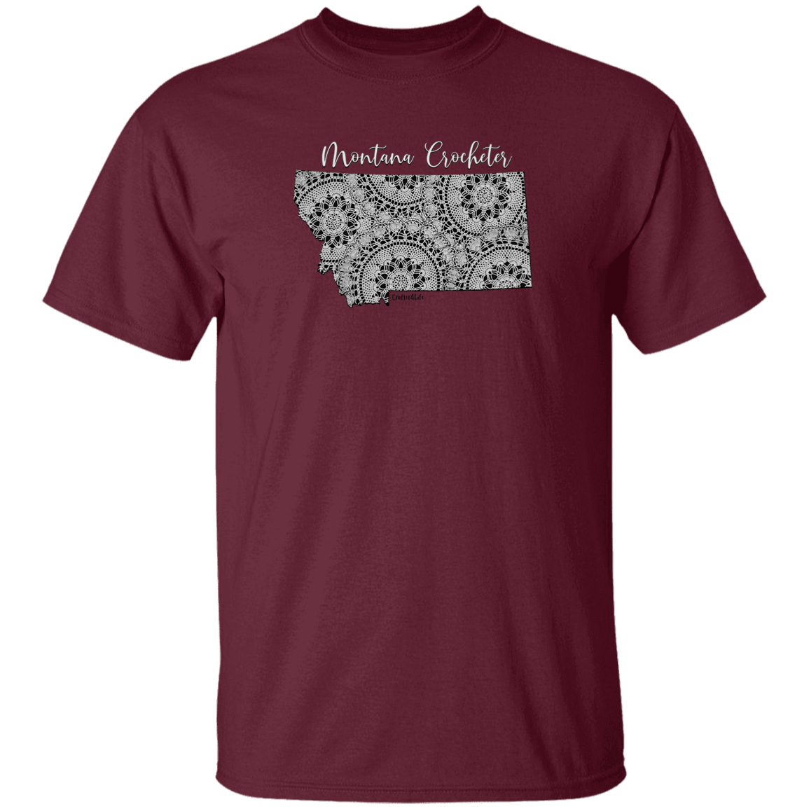Montana Crocheter Cotton T-Shirt