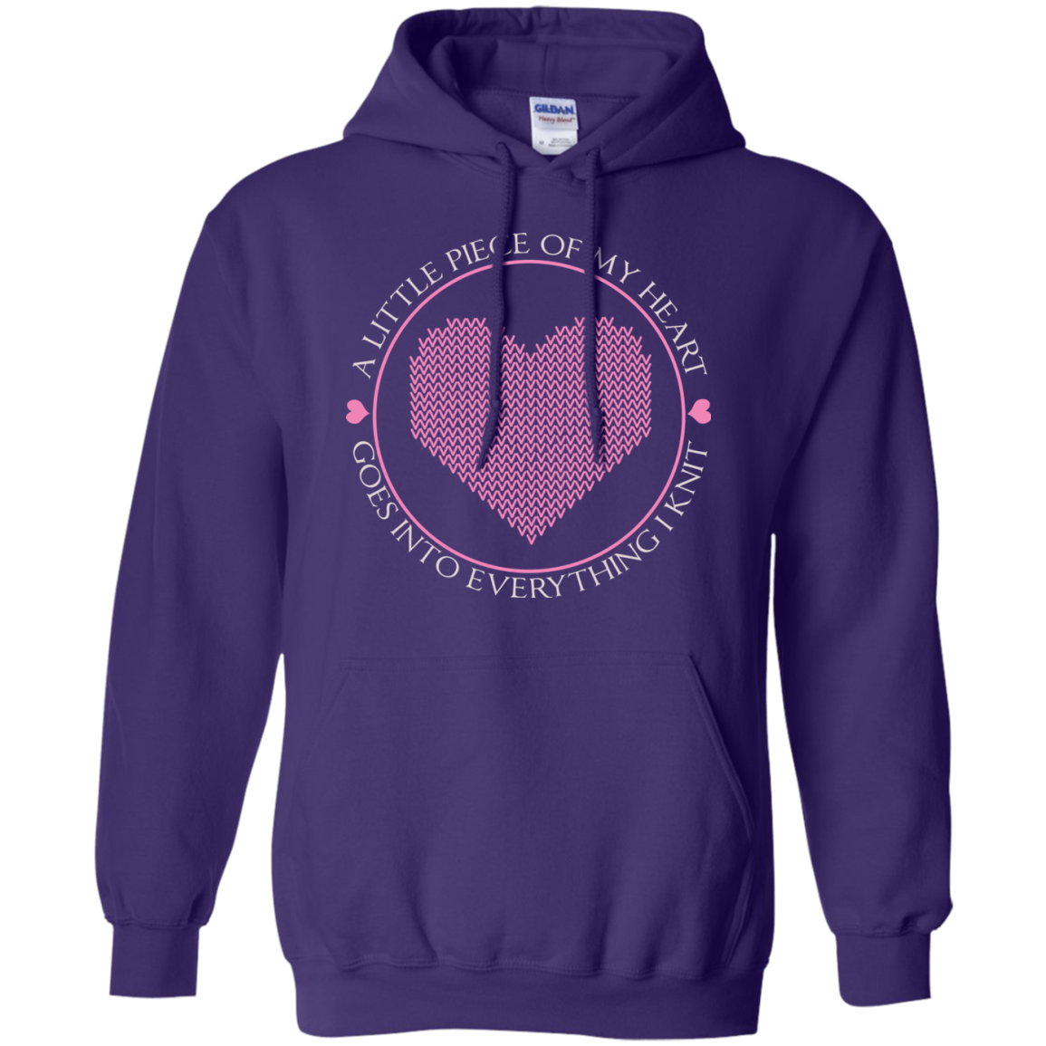 Piece of My Heart (Knit) Pullover Hoodie