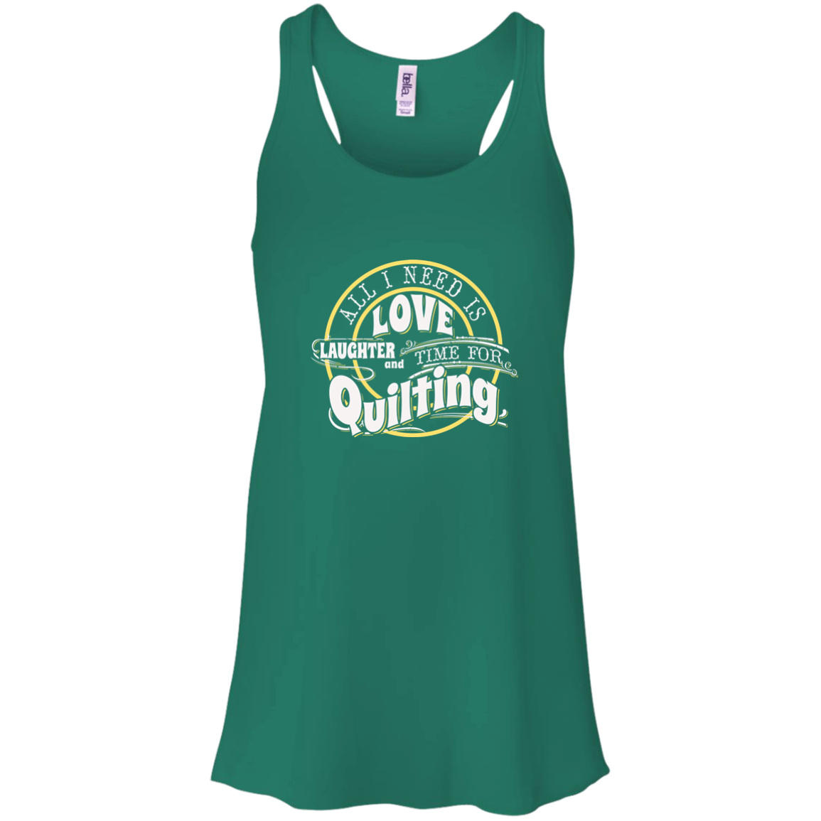 Time for Quilting Flowy Racerback Tank