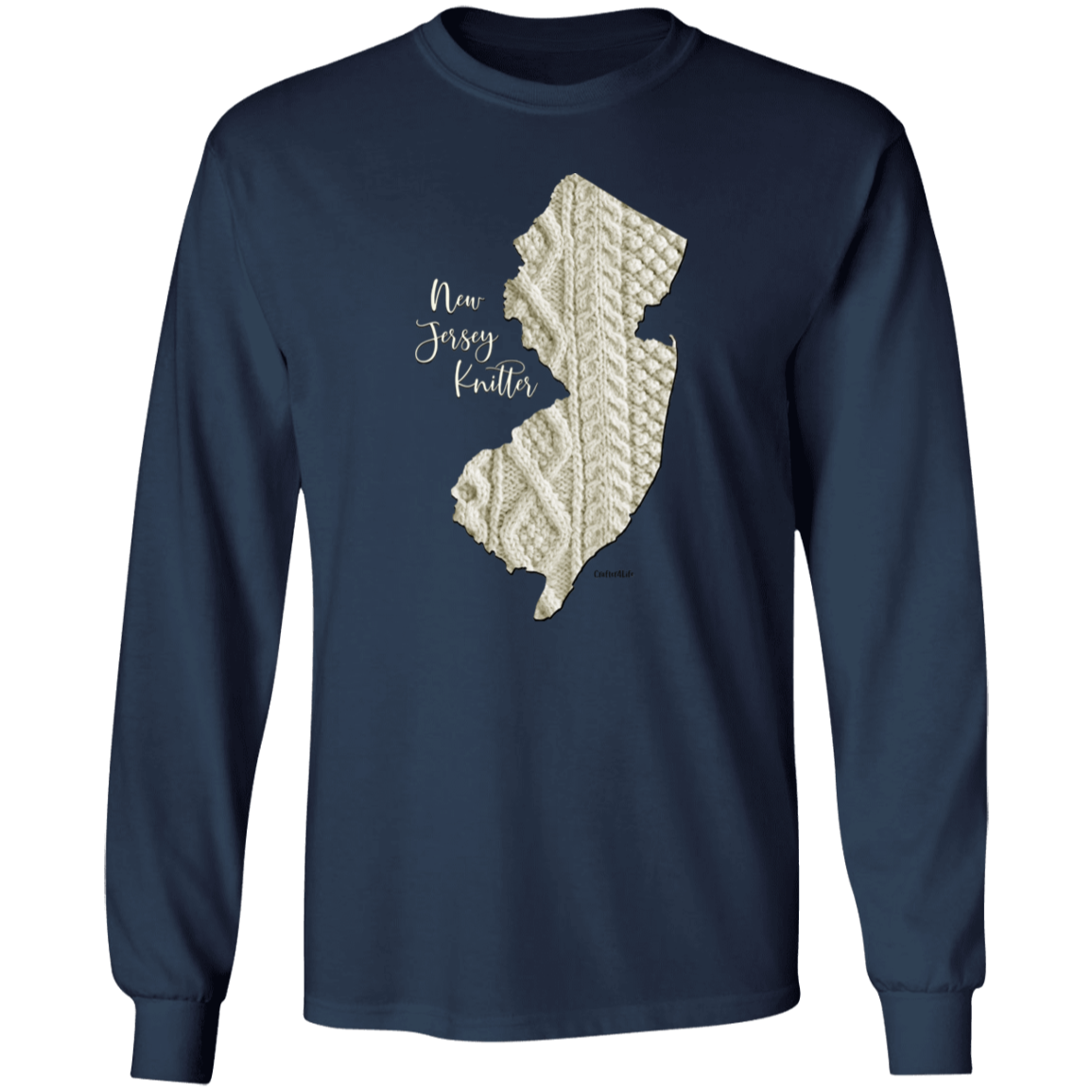 New Jersey Knitter LS Ultra Cotton T-Shirt