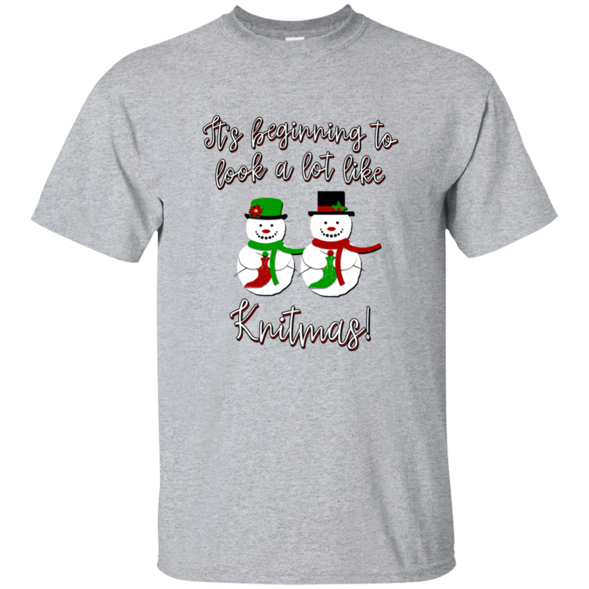 Knitmas Snow Couple Ultra Cotton T-Shirt