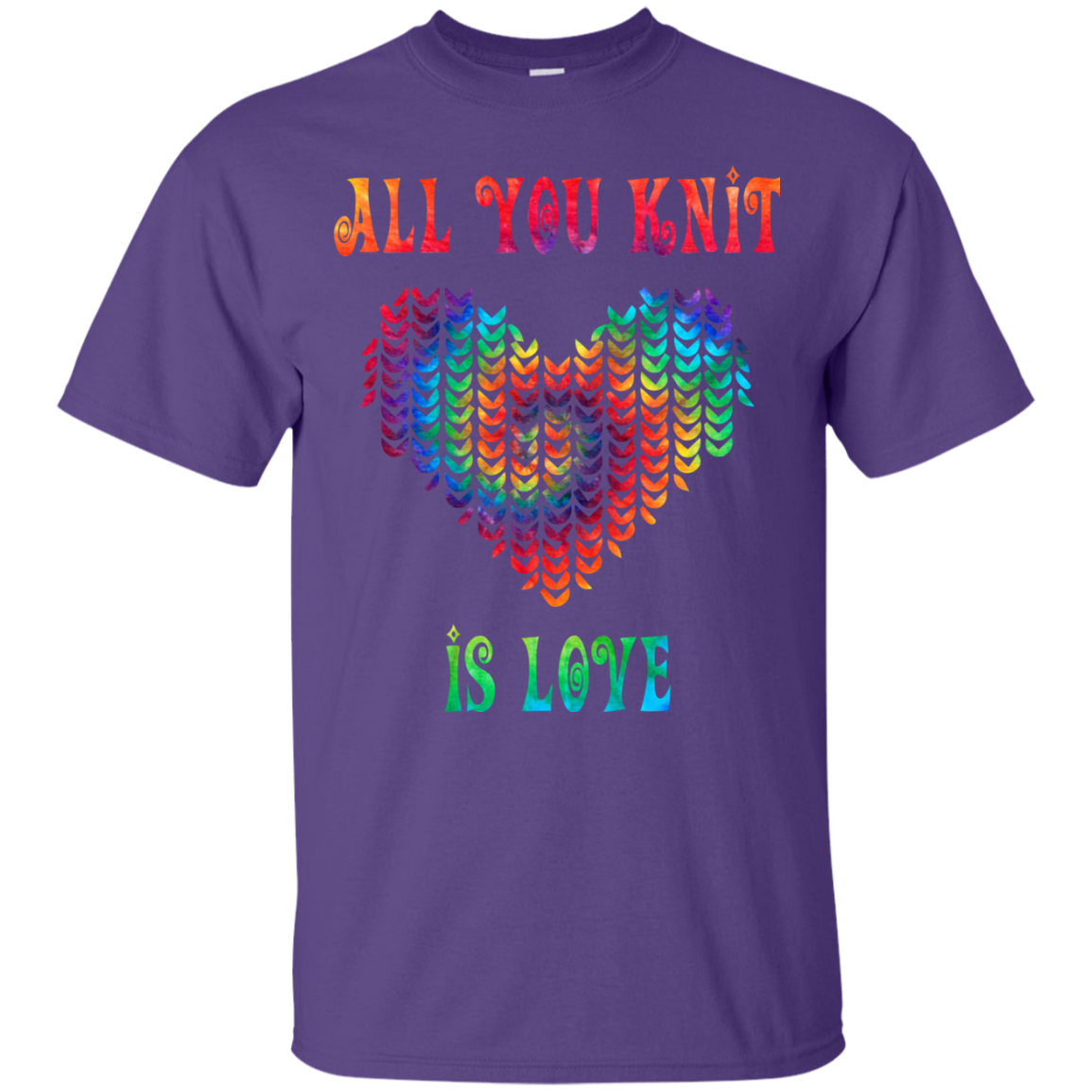 All You Knit Heart Ultra Cotton T-Shirt