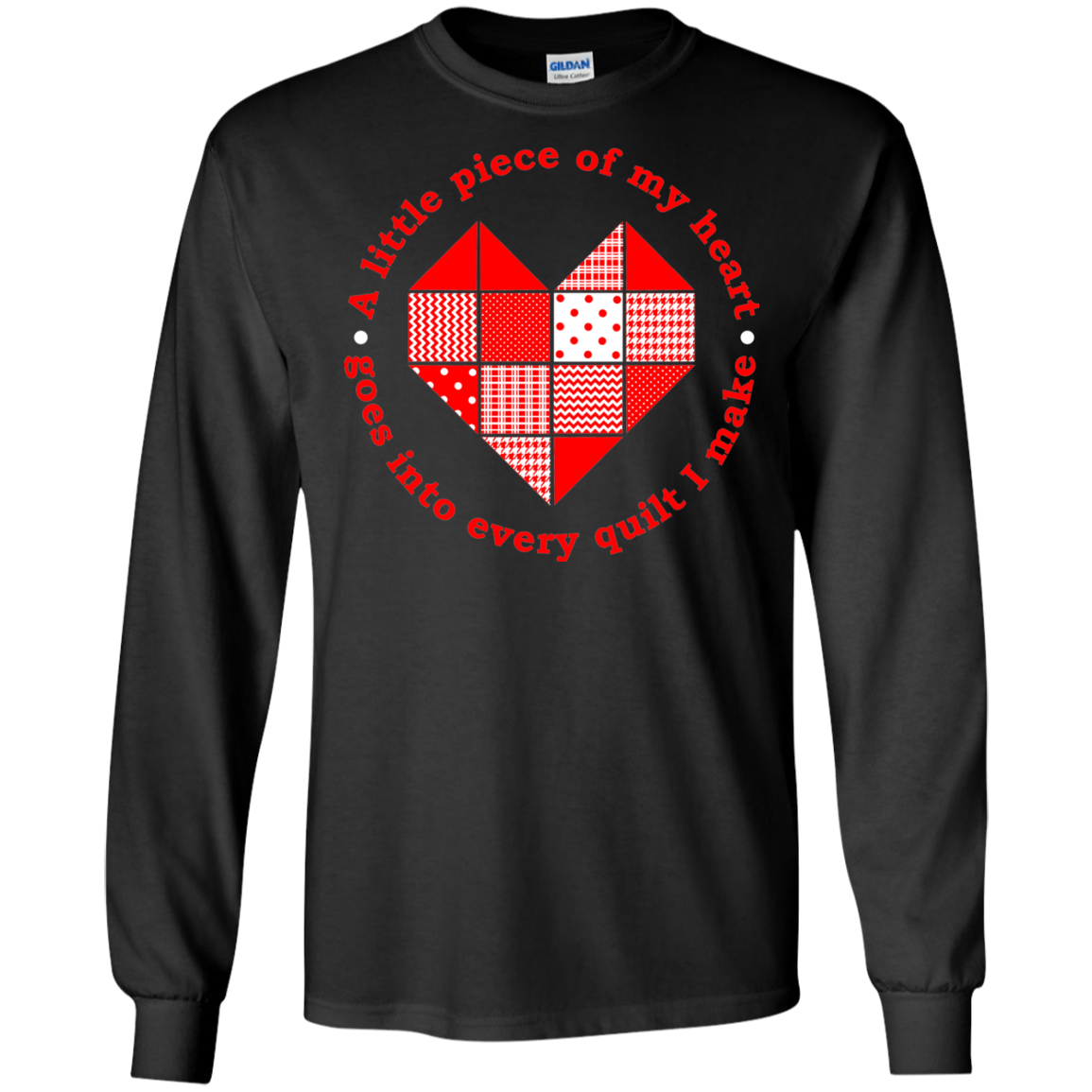 Piece of My Heart (Quilt) LS Ultra Cotton T-Shirt
