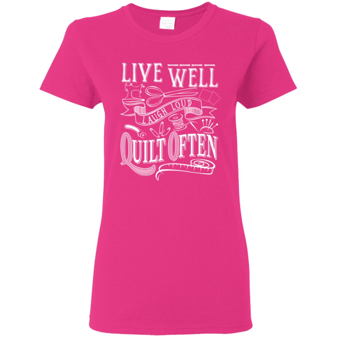 Quilt Often Ladies' T-Shirt