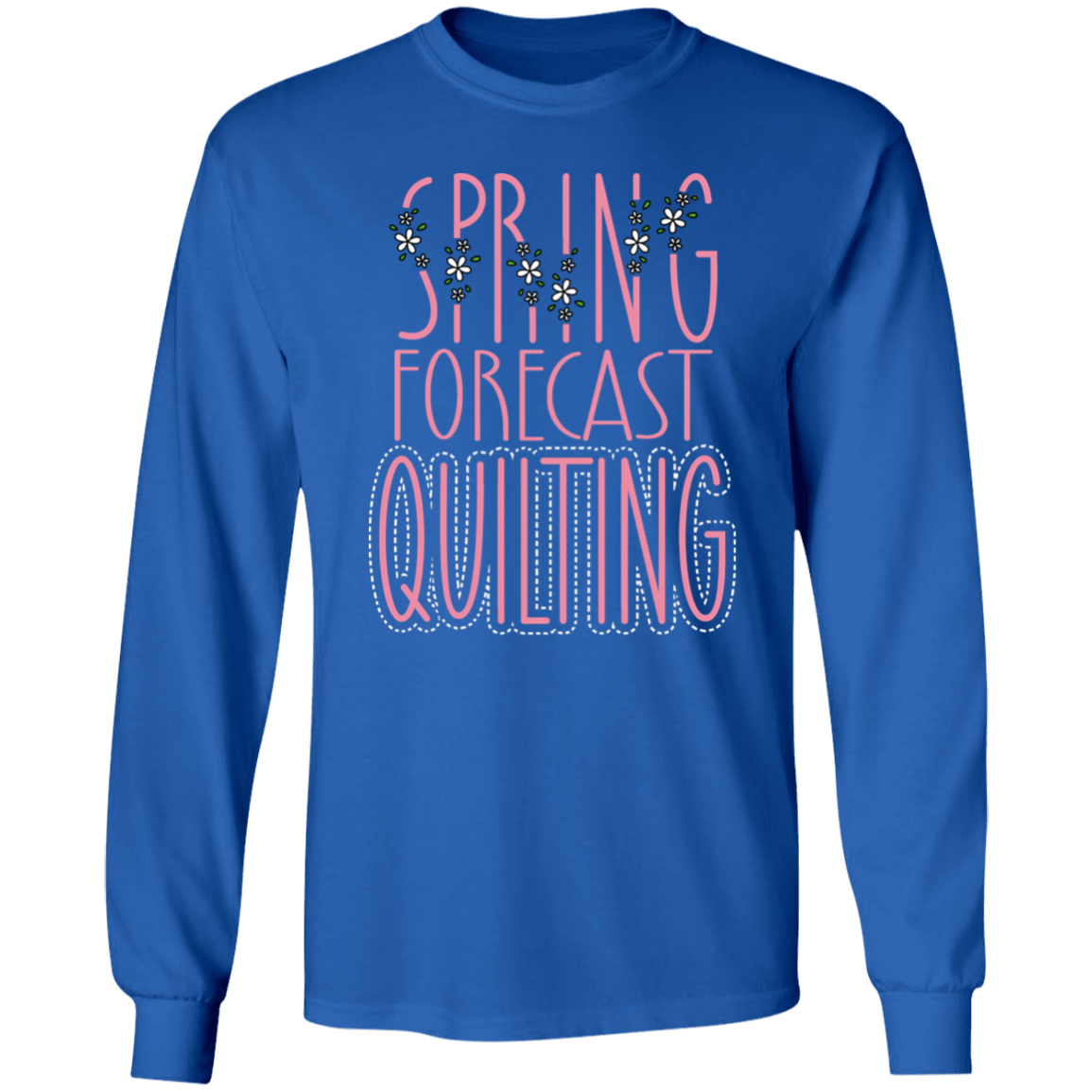 Spring Forecast Quilting LS Ultra Cotton T-Shirt