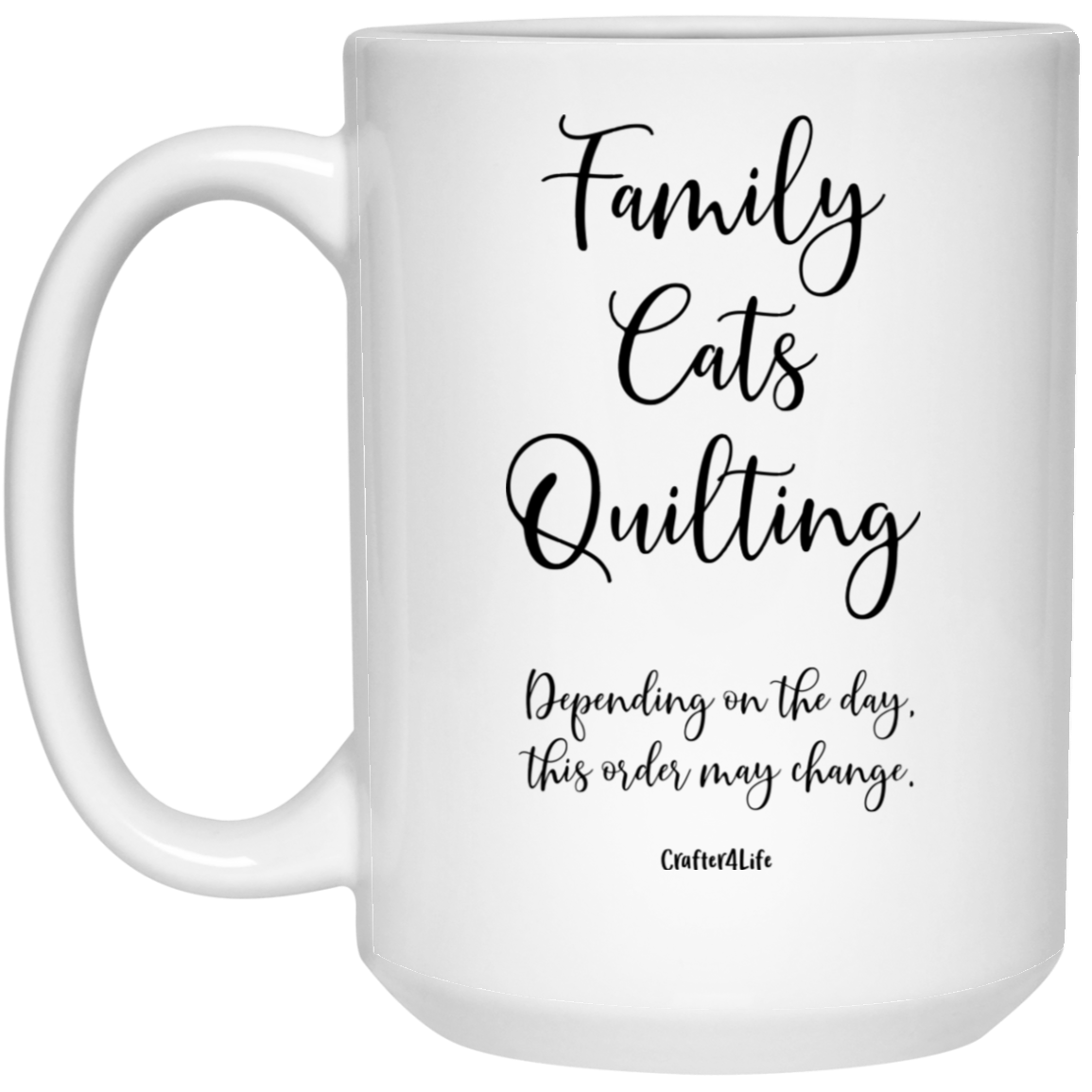 Family-Cats-Quilting Mugs