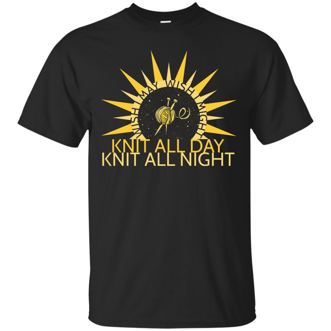 Wish I May Knit Custom Ultra Cotton T-Shirt
