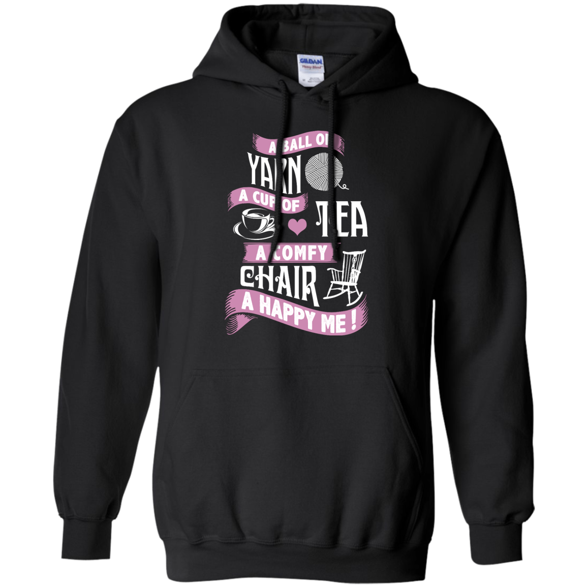 A Ball Of Yarn Pullover Hoodie