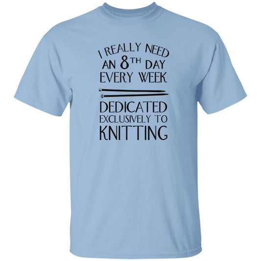 8th Day Knitting T-Shirt