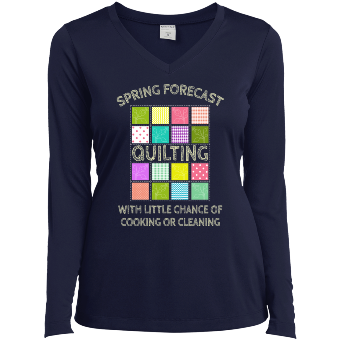 Spring Forecast: Quilting Ladies Long Sleeve Shirts