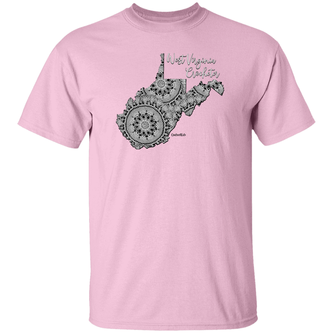 West Virginia Crocheter Cotton T-Shirt