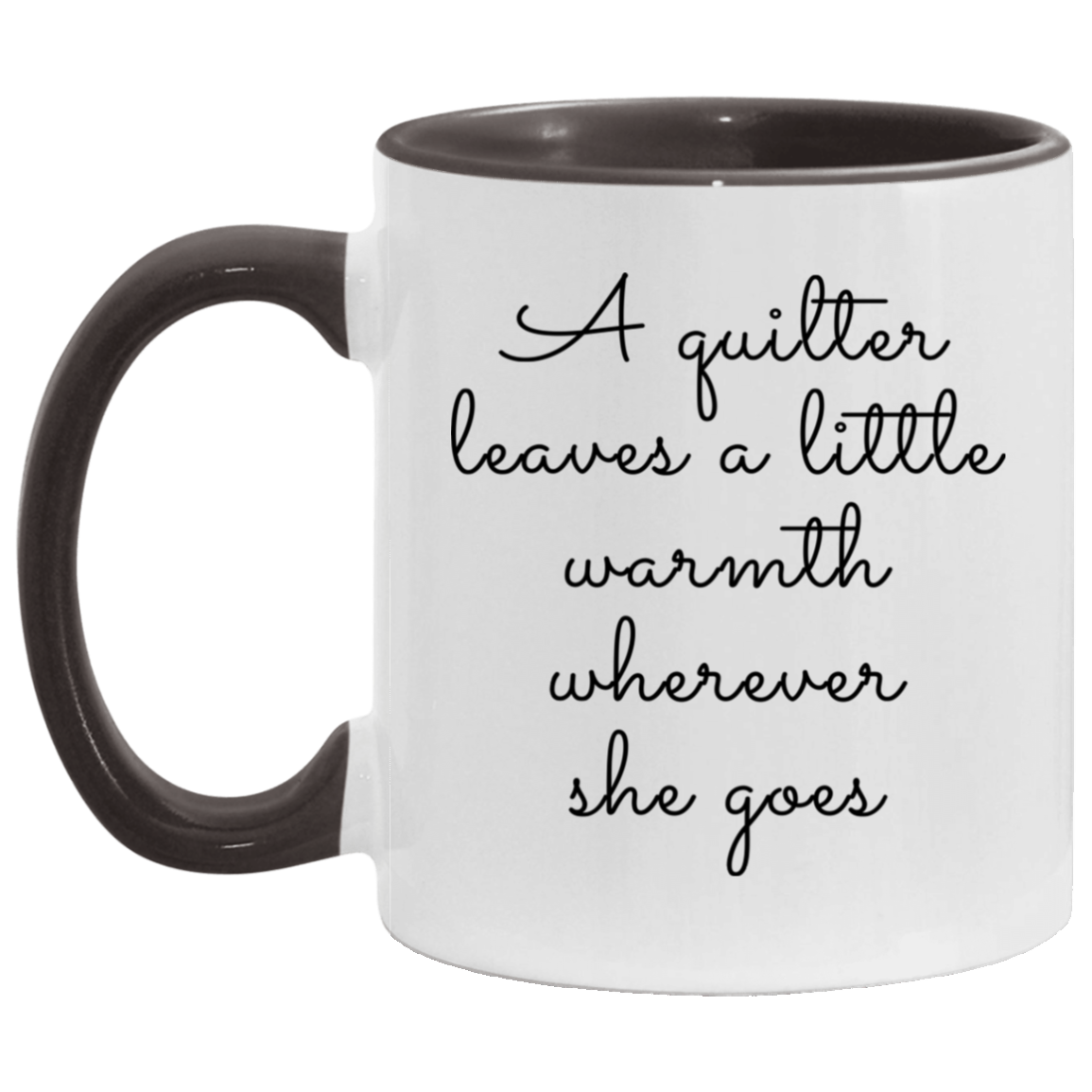 A Quilter Leaves a Little Warmth Mugs