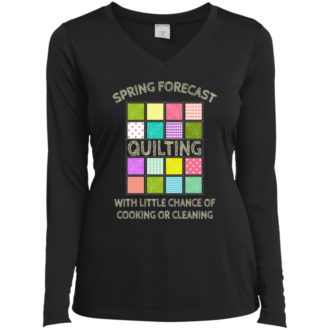Spring Forecast: Quilting Ladies Long Sleeve Shirts