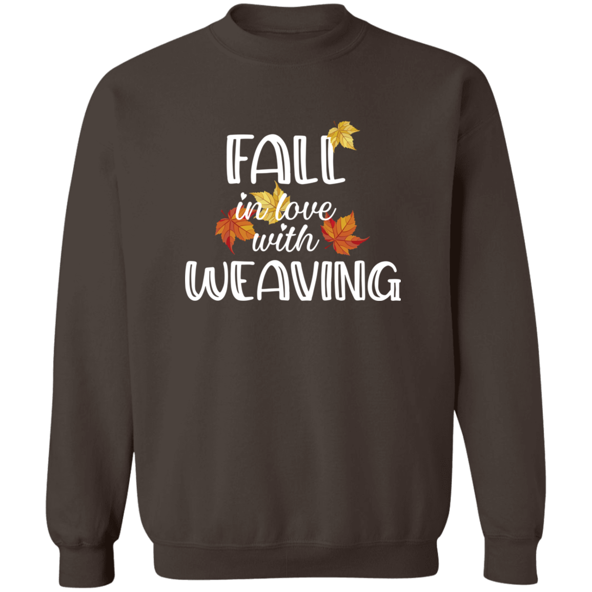 Fall in Love with Weaving Sweatshirt