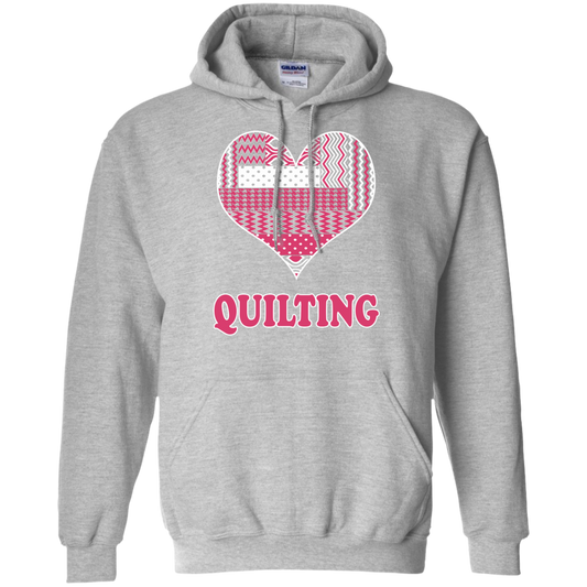 Heart Quilting Pullover Hoodies - Crafter4Life - 2