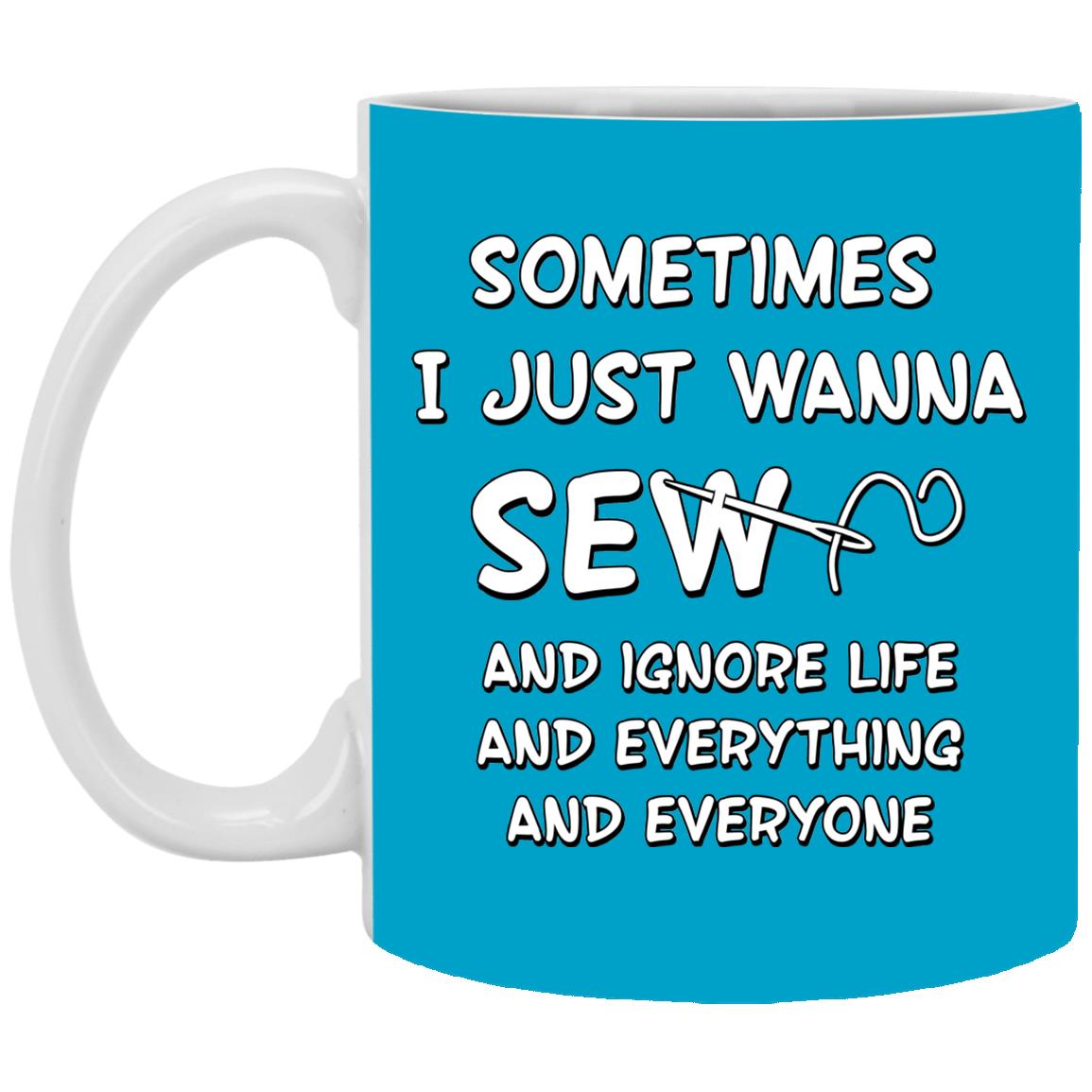 Just Wanna Sew Mugs